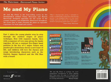 back cover of Me and My Piano Part 1