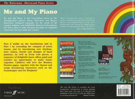 back cover of Me and My Piano Part 2