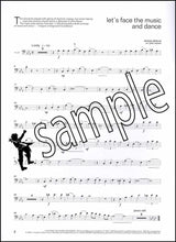 1st sample page from Lets Face the Music for Trombone/Euphonium Bass Clef Book Only