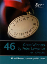 front cover of Great Winners Trombone Bass Clef Book Only