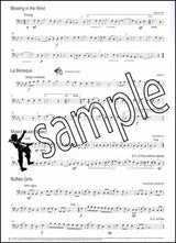 1st sample page from Winner Scores All Trombone Bass Clef Book Only