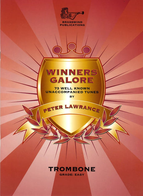 front cover of Winners Galore Trombone Bass Clef Book Only