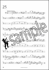 back cover of Splinters of Bone Studies for Trombone Bass Clef by Derek Bourgeois