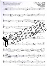 2nd sample page from Lets Face the Music Flute Book Only
