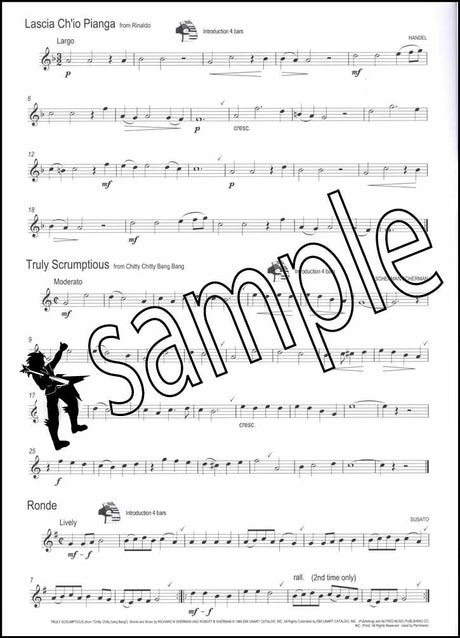 1st sample page from Winner Scores All Flute Book Only