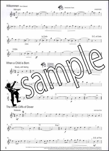 2nd sample page from Winner Scores All Flute Book Only