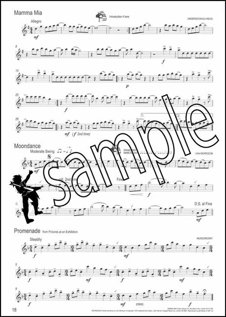 back cover of Winner Scores All Flute Book Only