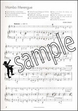 2nd sample page from Mambo Merengue for Alto Saxophone by Robin Grant