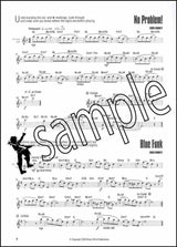 2nd sample page from Cool School for Alto Saxophone Book/CD by Chris Gumbley