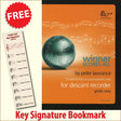 front cover of Winner Scores All Descant Recorder Book Only together with free Treble Clef bookmark