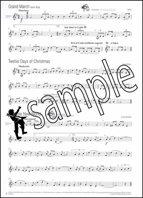 2nd sample page from Easy Winners for Descant Recorder Book/CD