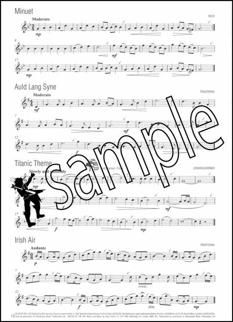 3rd sample page from Easy Winners for Descant Recorder Book/CD
