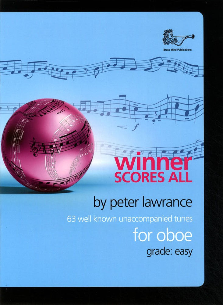 front cover of Winner Scores All for Oboe Book Only