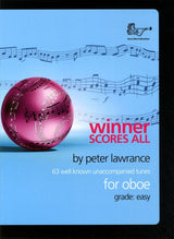 front cover of Winner Scores All for Oboe Book Only