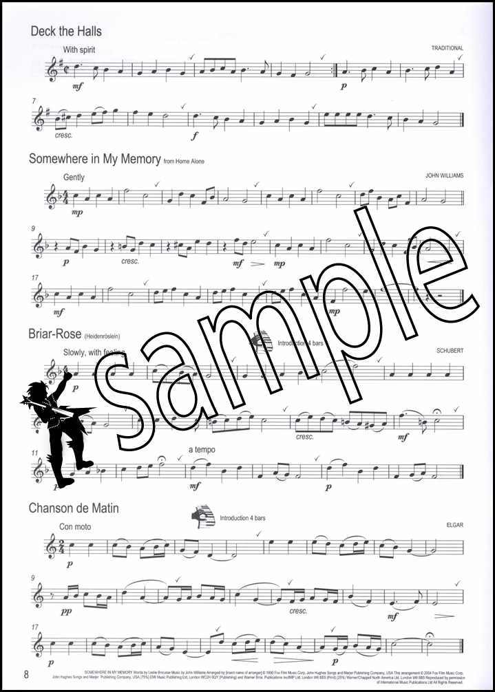 2nd sample page from Winner Scores All for Oboe Book Only