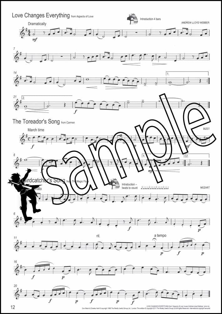 3rd sample page from Winner Scores All for Oboe Book Only