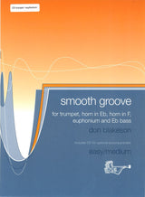 front cover of Smooth Groove for Trumpet/Euphonium Book/CD by Don Blakeson