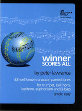 front cover of Winner Scores All Trumpet Horn Baritone Book Only