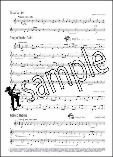 3rd sample page from Easy Winners Trumpet Horn Euphonium
