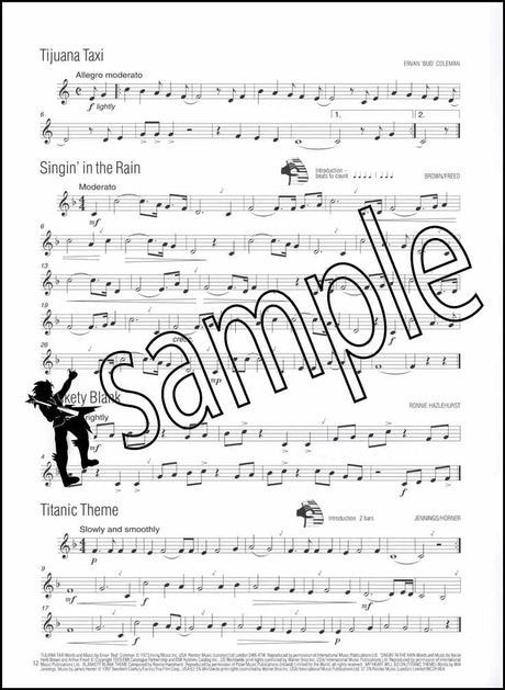 2nd sample page from Easy Winners for Trumpet Euphonium Trombone Book/CD