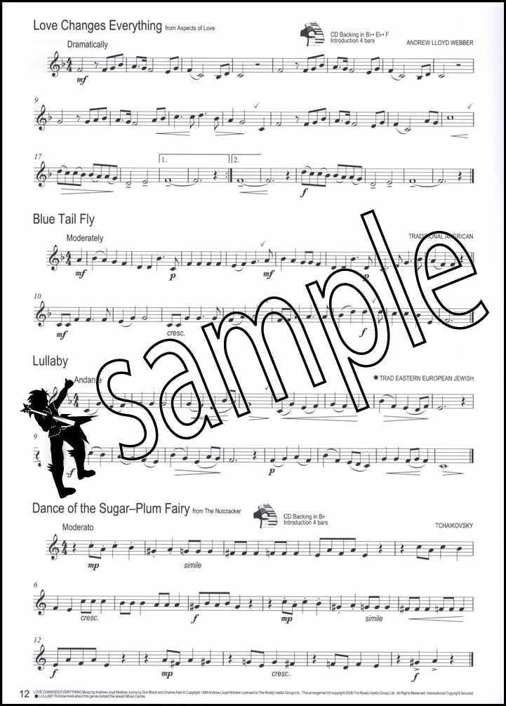 3rd sample page from Winner Scores All Horn in F Horn in Eb Tuba Book/CD