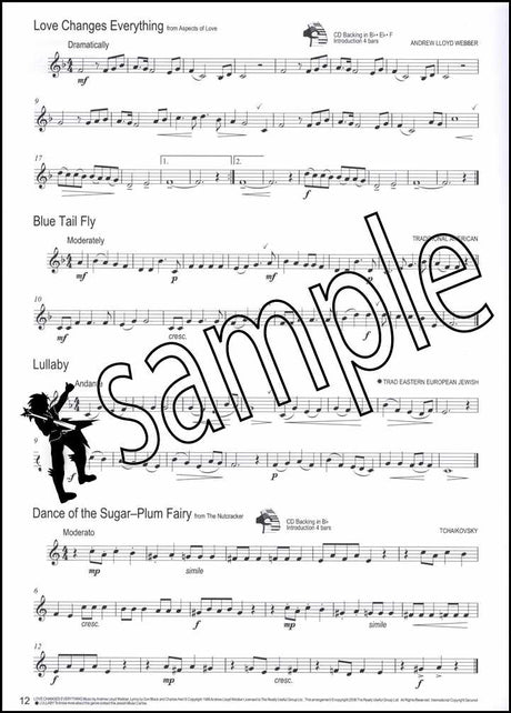 3rd sample page from Winner Scores All Horn in F Horn in Eb Tuba Book/CD