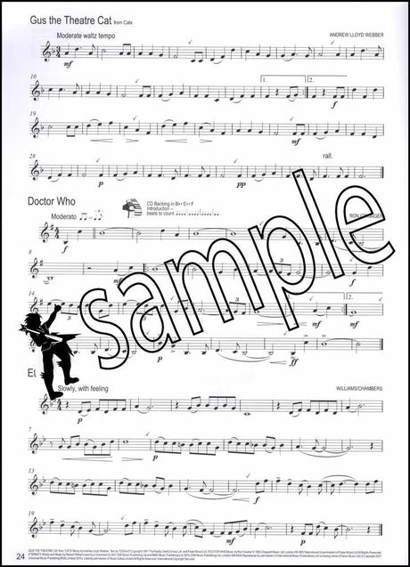 back cover of Winner Scores All Horn in F Horn in Eb Tuba Book/CD