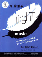front cover of A Little Light Music Eb Horn