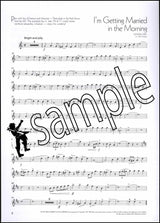 3rd sample page from A Little Light Music Eb Horn