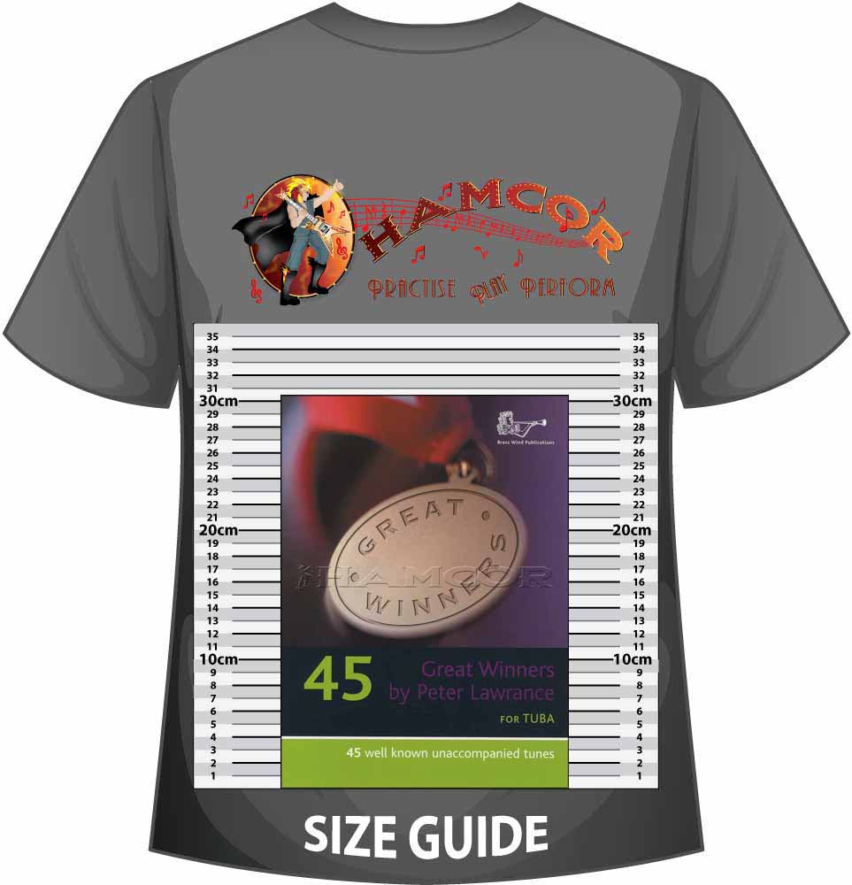 front cover of Great Winners for Tuba Bass Clef Book Only on a size guide