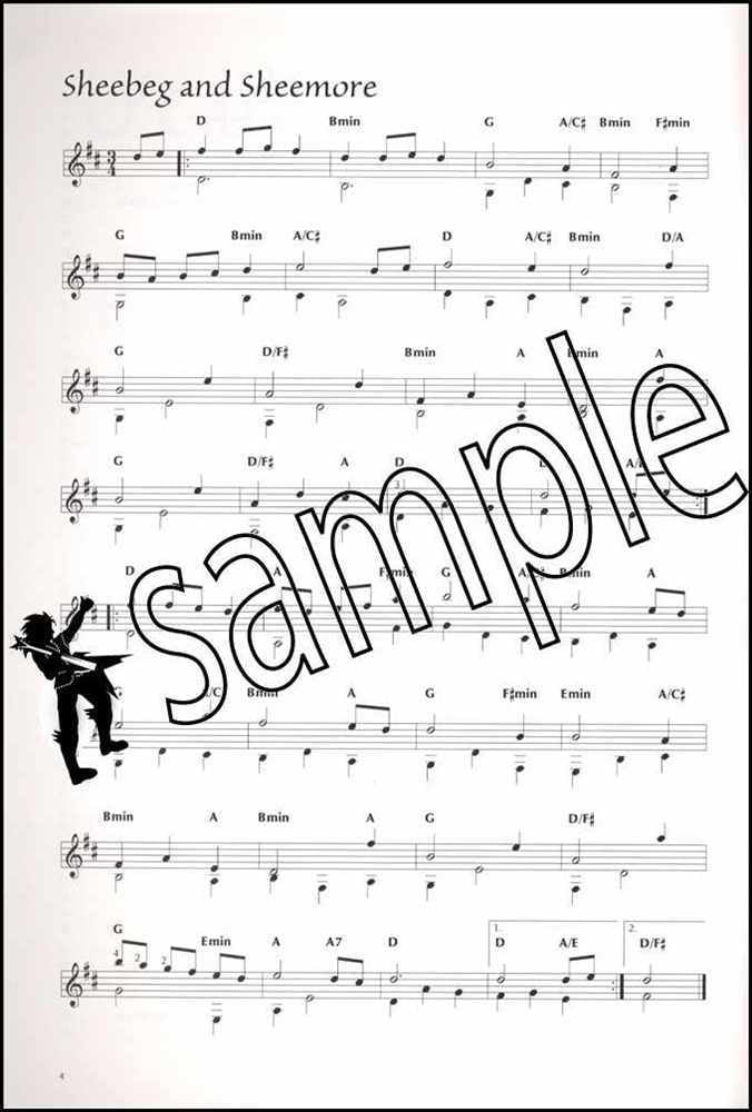 1st sample page from O'Carolan for Everyone