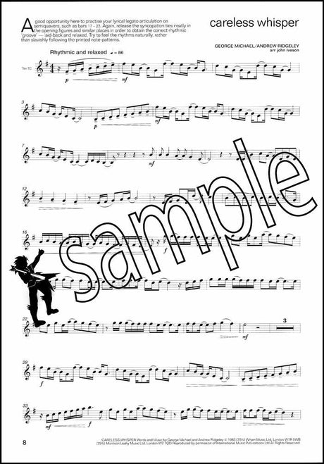 2nd sample page from Lets Face the Music for Trombone/Euphonium Treble Clef Book Only