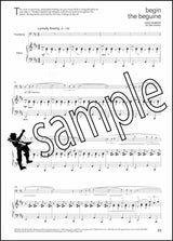 3rd sample page from Lets Face the Music for Trombone/Euphonium Treble Clef Book Only