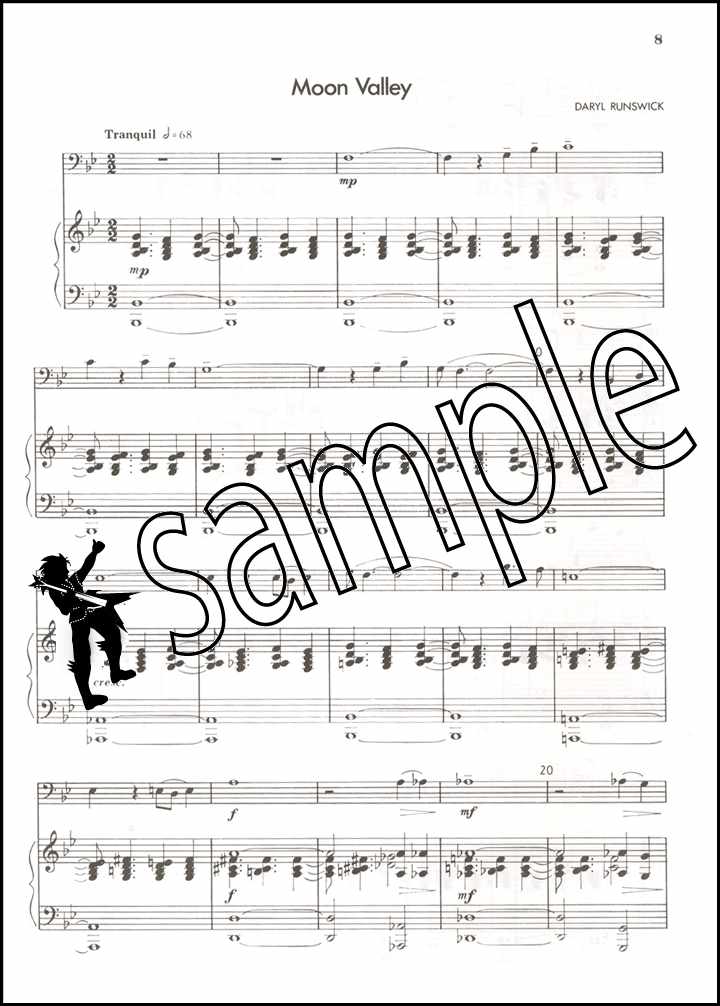 3rd sample page from Up Front Album for Trombone Book 2 Treble Clef