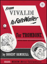 front cover of From Vivaldi to Fats Waller for Trombone Bass Clef