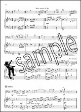 3rd sample page from Badinage for Trombone / Euphonium Bass Clef by Peter Lawrance