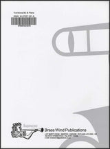 back cover of Badinage for Trombone / Euphonium Bass Clef by Peter Lawrance