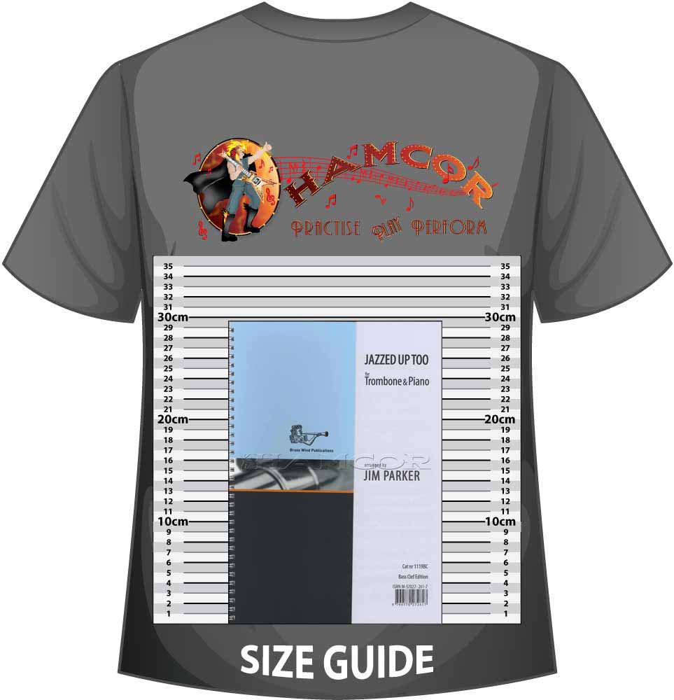 front cover of Jazzed Up Too for Trombone Bass Clef by Jim Parker on a size guide