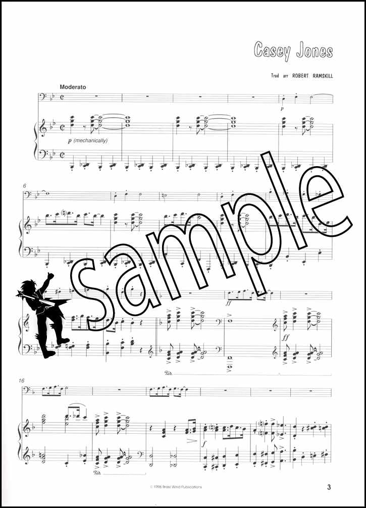 3rd sample page from All Jazzed Up for Trombone Treble Clef Book Only