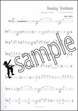 1st sample page from All Jazzed Up for Trombone Bass Clef Book/CD