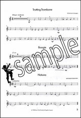 1st sample page from Keynotes Album for Trombone Treble Clef