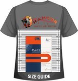 front cover of Jazzy Connections for Trombone Treble Clef by Robert Ramskill on a size guide