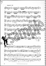 2nd sample page from Bone of Contention for Trombone Treble Clef by Derek Bourgeois