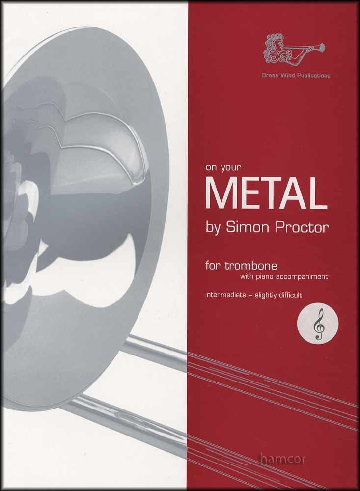 front cover of On Your Metal for Trombone Treble Clef by Simon Proctor