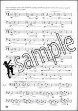 2nd sample page from How Trombonists Do It Bass Clef