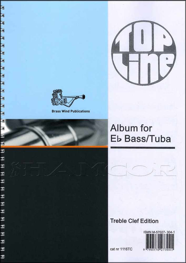 front cover of Top Line Album for Eb Bass/Tuba Treble Clef