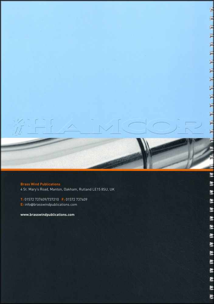 back cover of Top Line Album for Eb Bass/Tuba Treble Clef