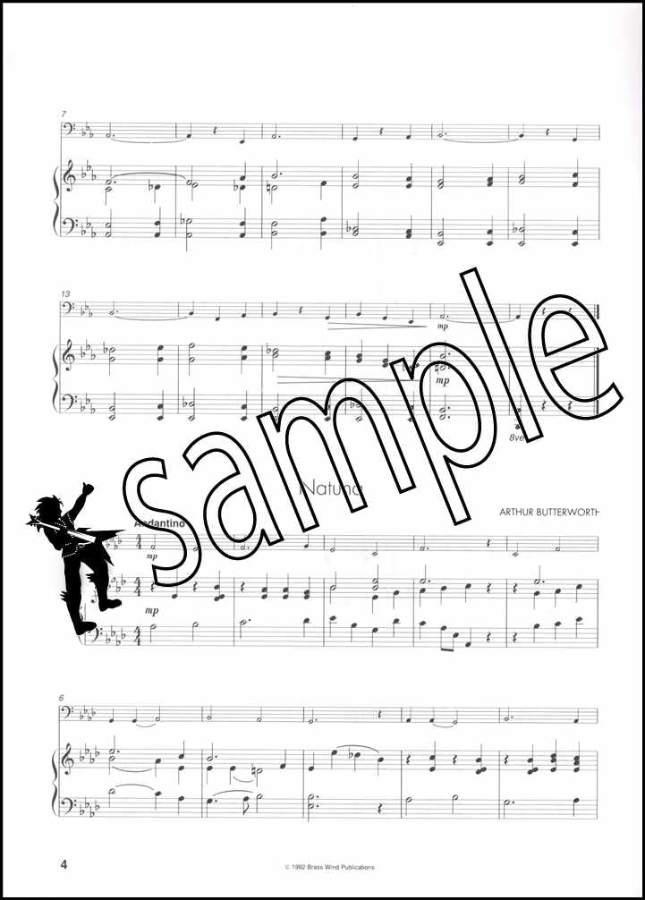 back cover of Keynotes Album for Eb Bass/Tuba Bass Clef