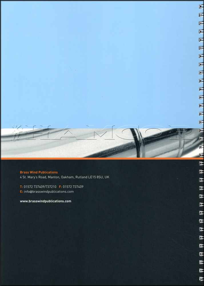 back cover of The Music of Jim Parker for Tuba/Eb Bass Treble Clef