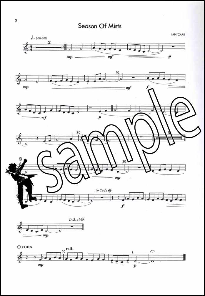 2nd sample page from Up Front Album for Eb Bass/Tuba Book 1 Treble Clef